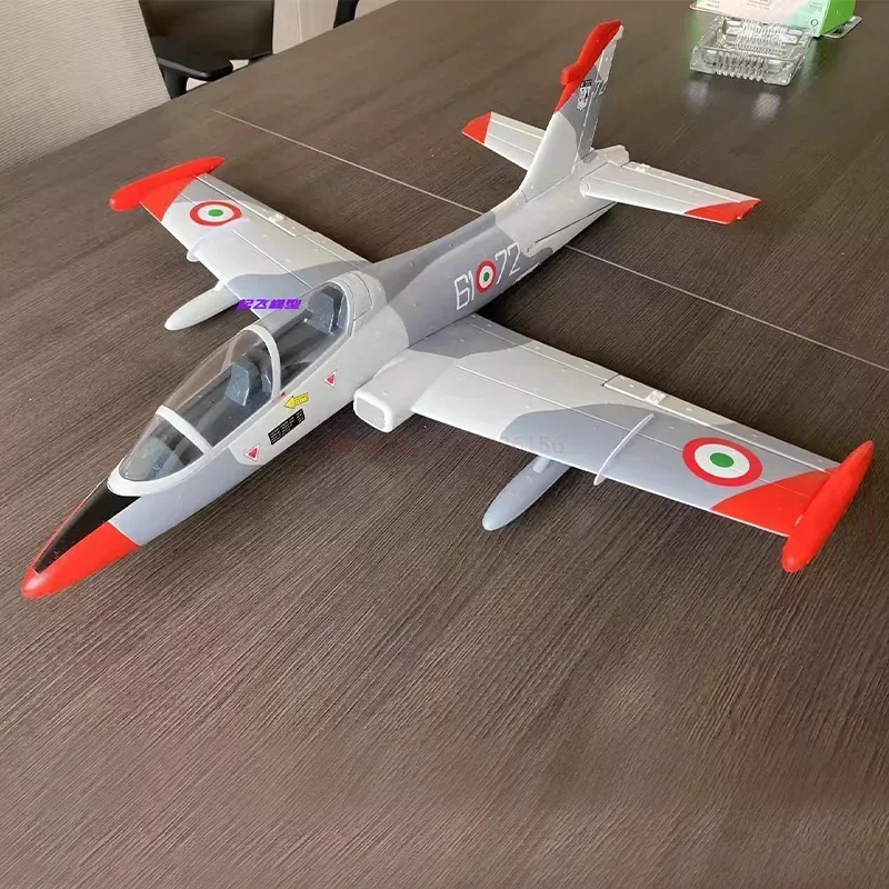 Rc Plane 50mm Bypass Aircraft Mb339 Epo Electric 4-channel Remote Control Fixed Wing Crash Fighter Novice Training Aircraft