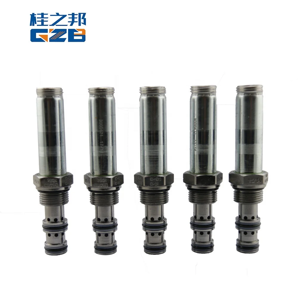 GZB Excavator part 18mm Main Relief Valve 3000471 Overflow Safety  WKM08130C-01-C-N for CLG915D/CLG920D/CLG922D RTS