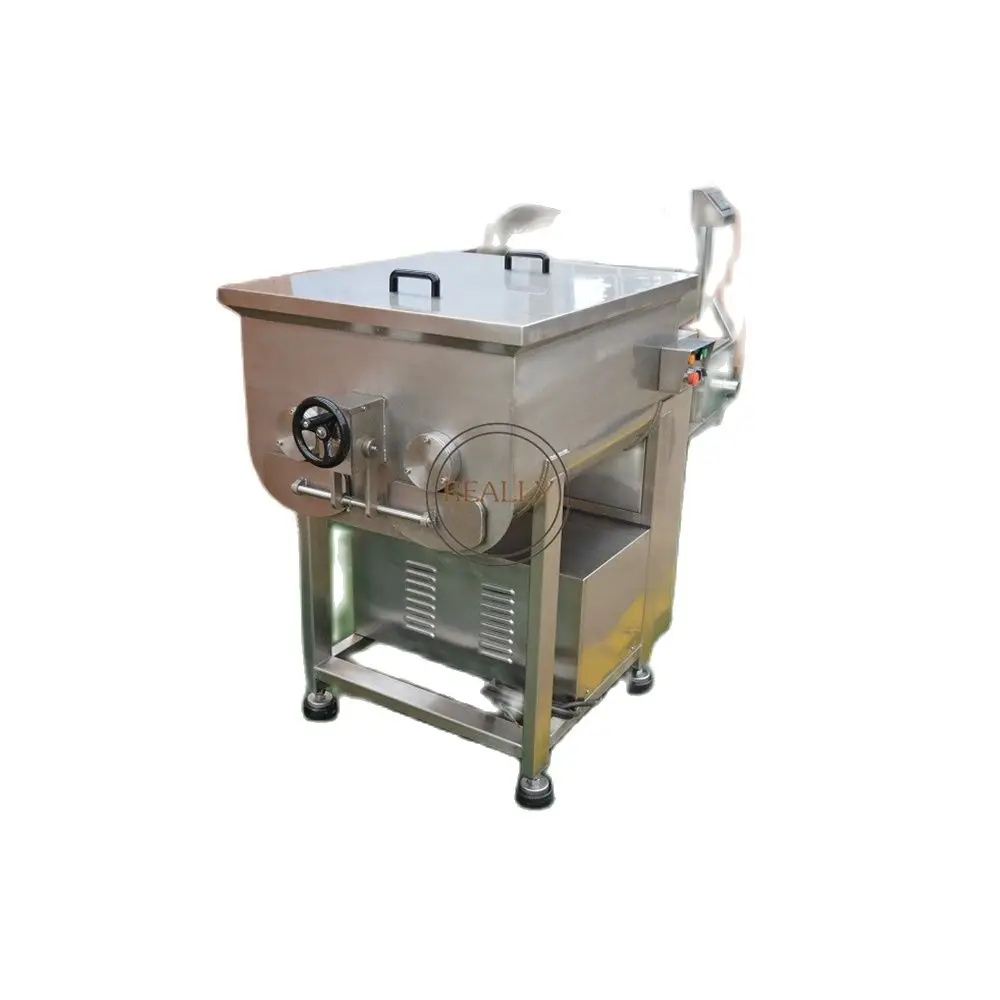 300L  Hot Sale Commercial Meat Mixing Beater Food Mixer Vegetable Stuffing Sausage   Stiring And Stuffing