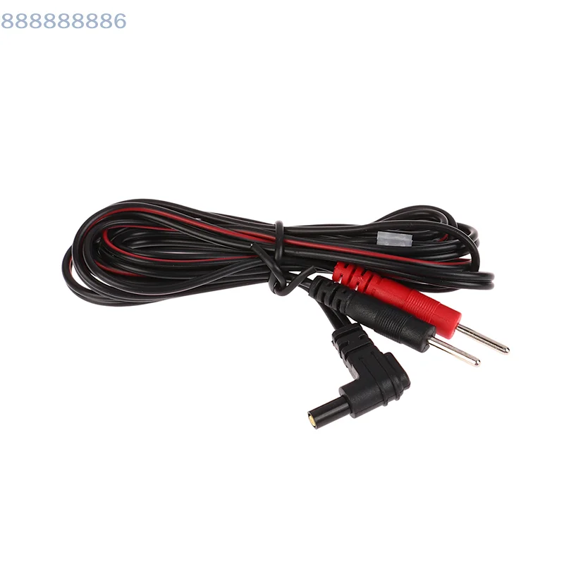 [B]2.35mm New Electrotherapy Electrode Lead Electric Shock Wires Cable For Massager Connection Cable Massage And Relaxation