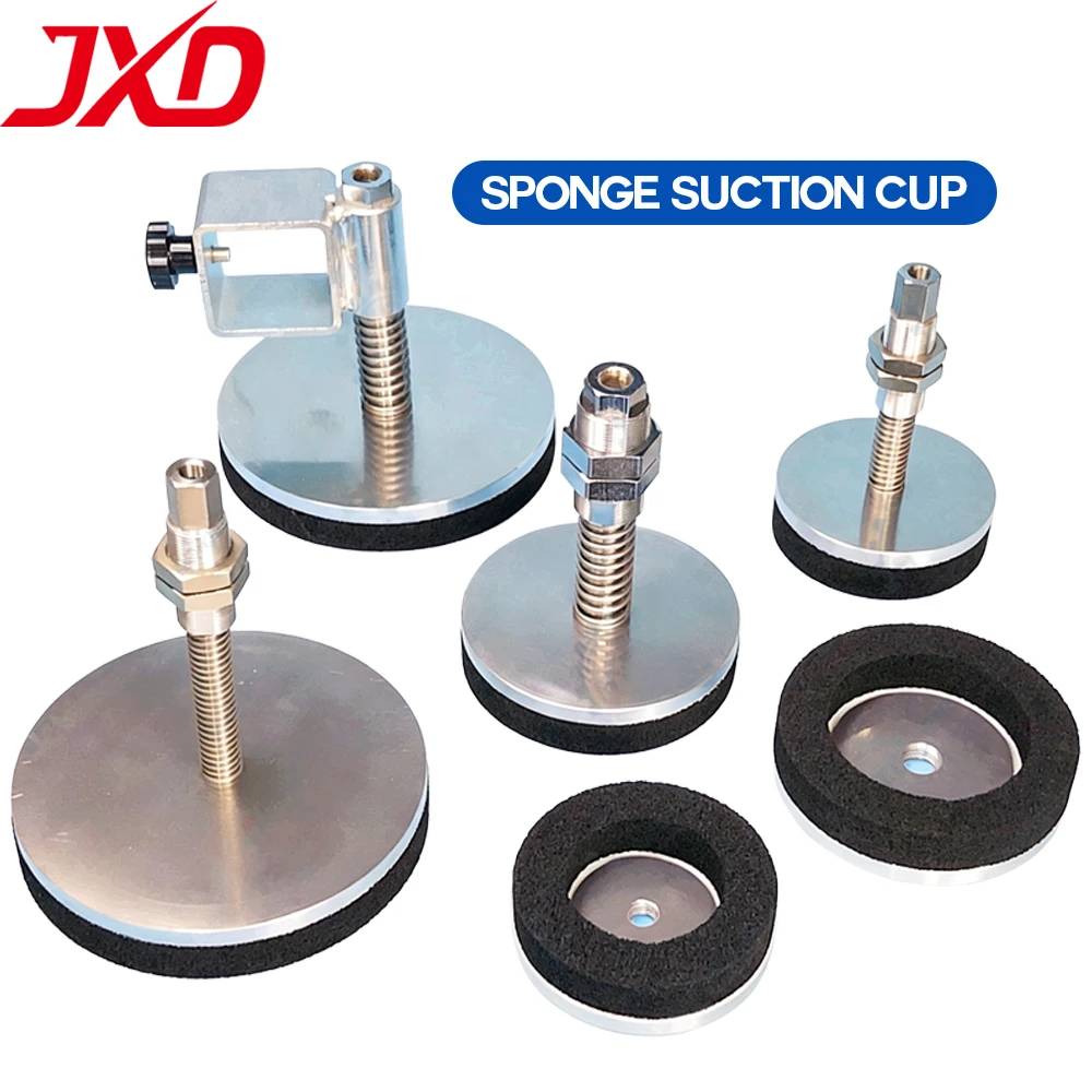 JXD Sponge Vacuum Suction Cup for Industrial Pneumatic Manipulator Fittings Specially Designed for Uneven and Rough Surfaces