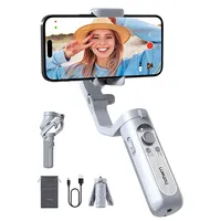 Hohem Official iSteady XE Handheld Gimbal Stabilizer Selfie Tripod for Smartphone 3-Axis with Magnetic Fill Light Video Lighting