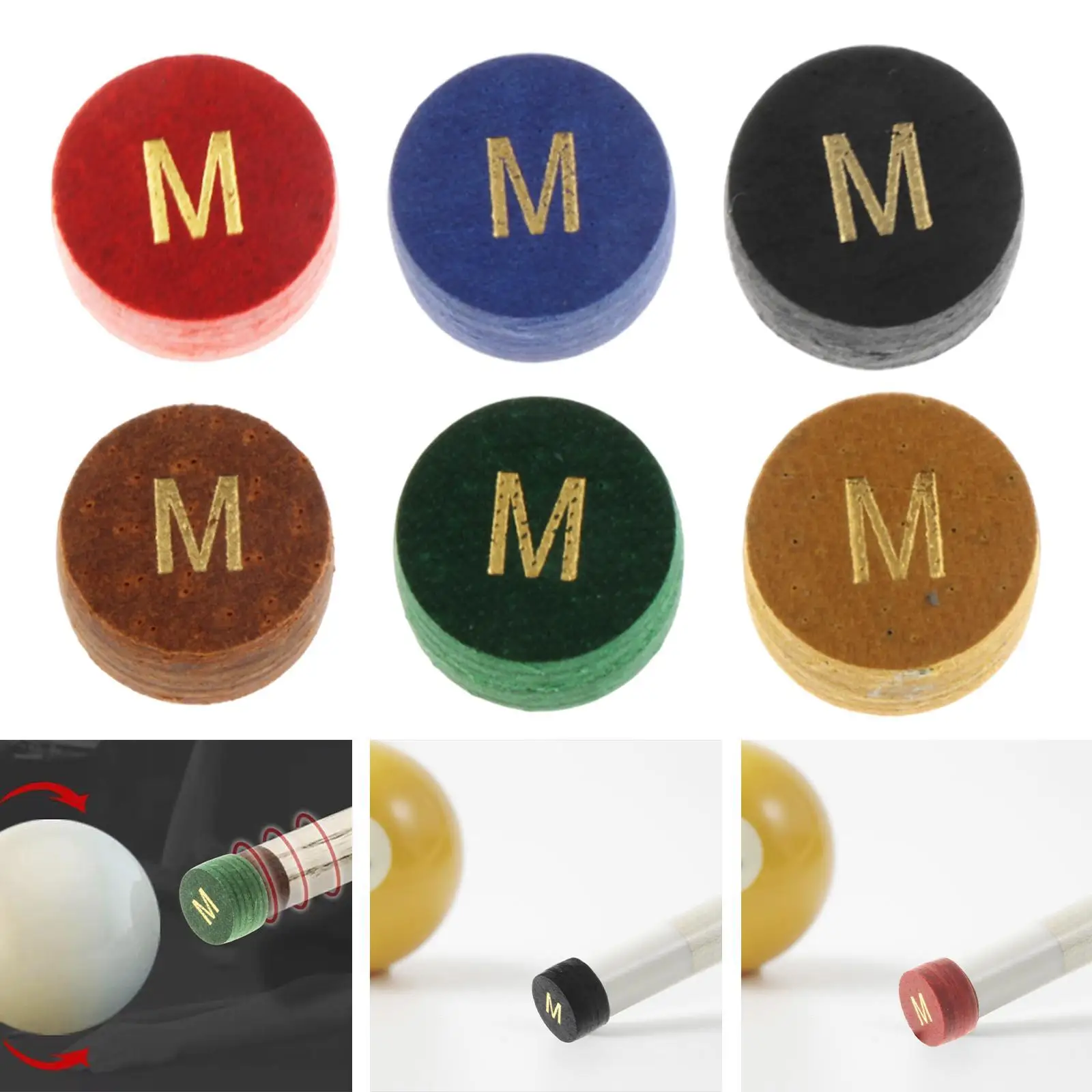 

Наконечник для бильярдного кия диаметром 14 мм, профессиональный наконечник для бильярдного кия, наконечник для снукерного кия для ремонта в помещении, начинающих, снукерных видов спорта