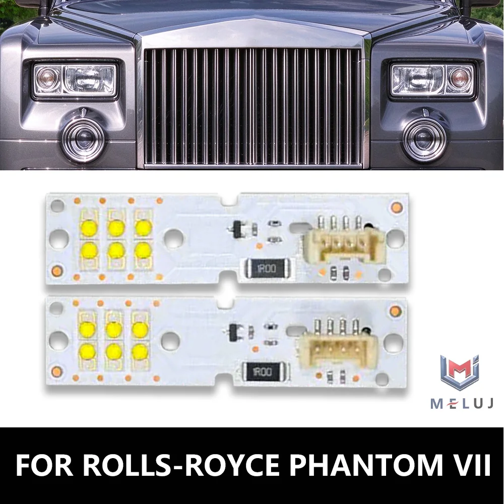 DRL LED Light Source Chip PCB Board Daytime Running Light For Rolls-Royce Phantom VII Headlight Replacement Spare Parts