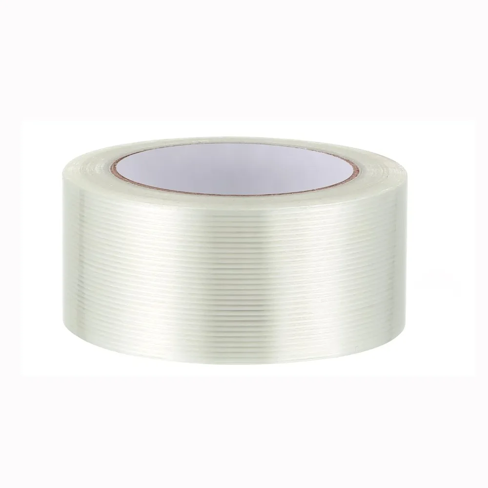 Durable Transparent Fiberglass Tape Single-sided Strong Adhesive Battery Pack Tape High Temperature Resistance Filament Tape