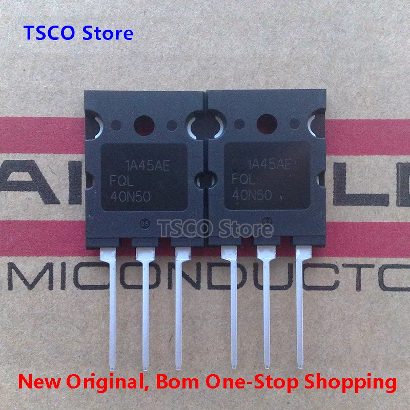 FQL40N50 (5/25piece)   40A 500V   TO-264  100%New Origiail