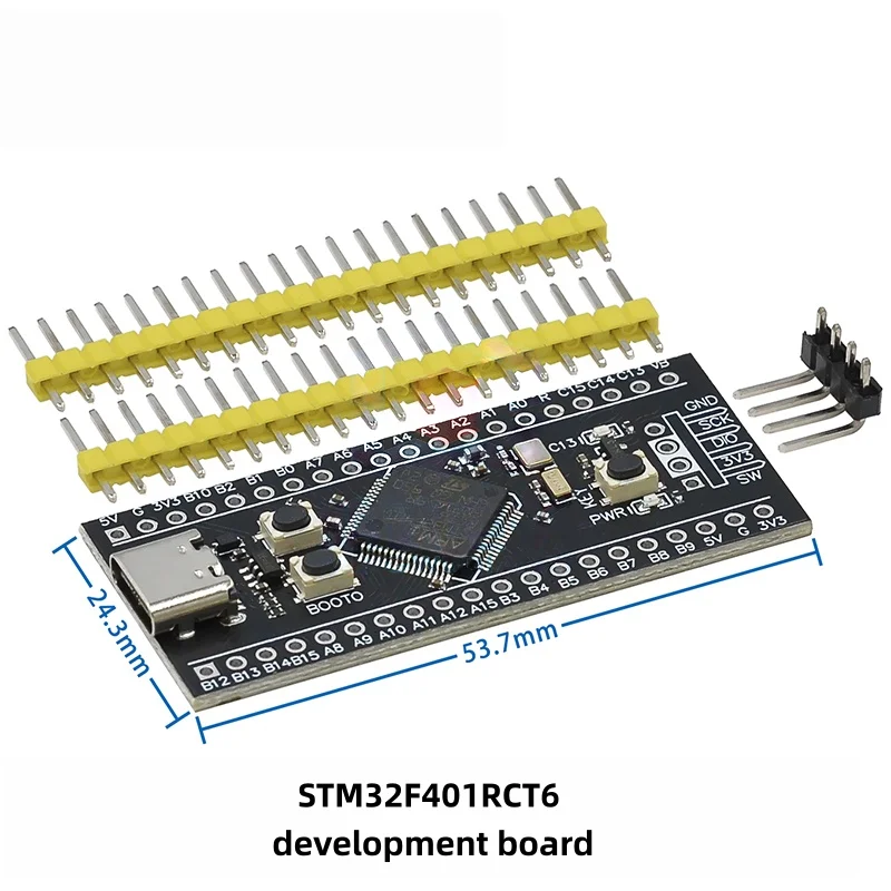 Carte principale STM32F401RCT6/STM32F401CCU6, carte système, carte de développement, MicroPython.