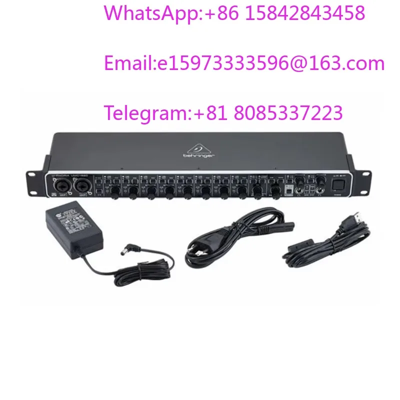 18 Input 20 Output USB 2.0 Sound Card UMC1820 8 Channel Mic Preamp Audio Device