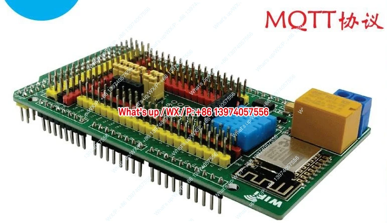 carte-de-developpement-arduino-mega2560-module-de-carte-d'extension-wifi-esp8266-protocole-mqtt