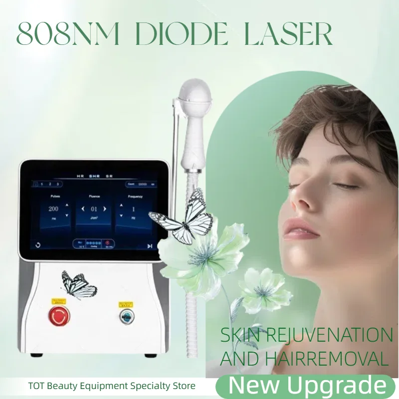 

755nm 808nm 1064nm 3 Wavelength Diode Laser Hair Removal Machine For Salon Full Body Hair Removal 808 Hair Removal Machine 4000W