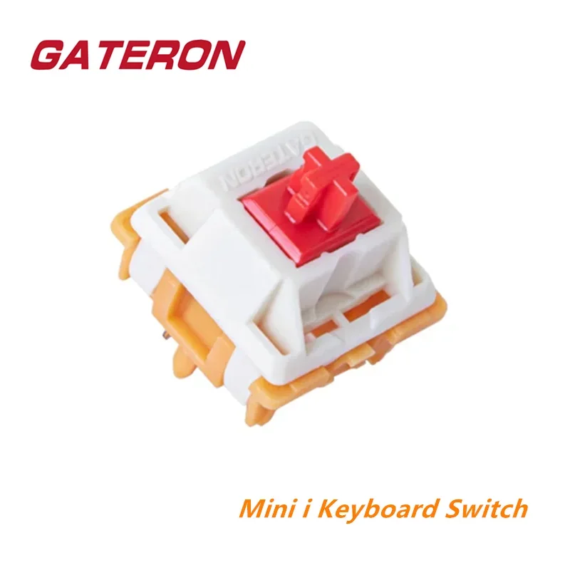 Gateron Mini i Switch Tactile 50g Force 5Pin Pre Lubed Smooth Customized DIY Office Gaming Mechnical Keyboard