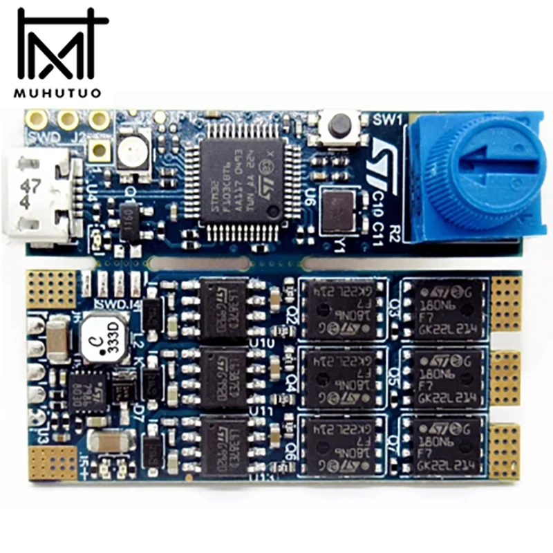 Desenvolvimento Placa Detecção Kit Módulo, B-G431B-ESC1, STM32G431CBU6