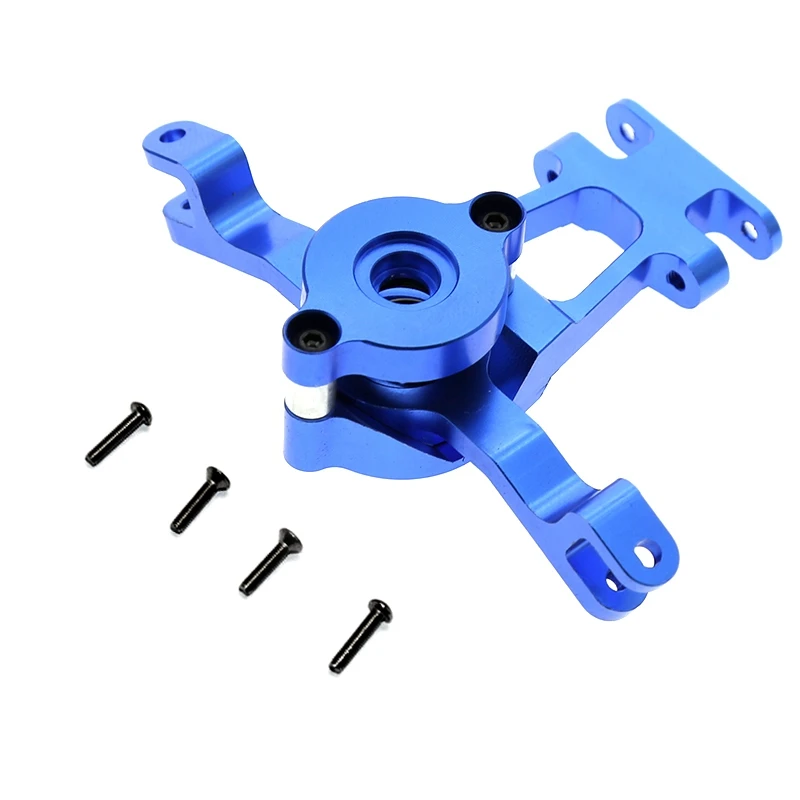 Aluminum Steering Arm Assembly Bell Crank for RC TRAXXAS 1/10 E-Revo VXL Brushless Revo Slayer Pro 4X4 Summit,Dark Blue