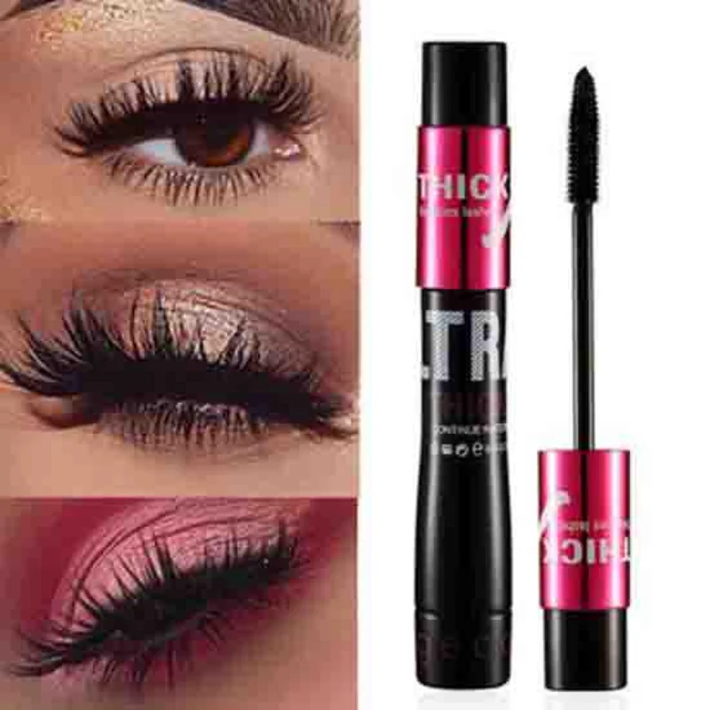 Dense Black Mascara Lengthening Eyelash Natural Curling Waterproof And Durable Beginner No Smudging Lasting  Eyelash Extension