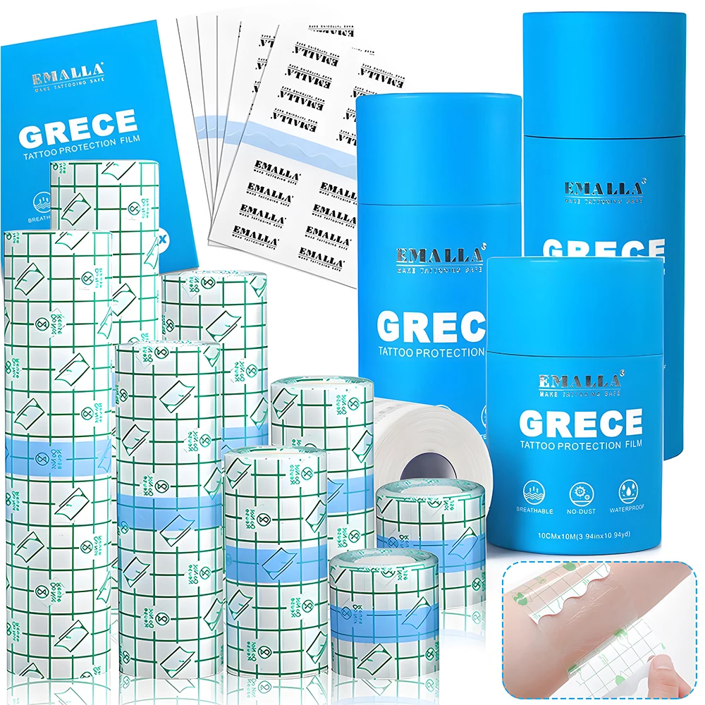 

Waterproof Tattoo Aftercare Film PU Tape Tattoo Adhesive Repairing Bandages Protective Skin Healing Supply Tattoo Accessories