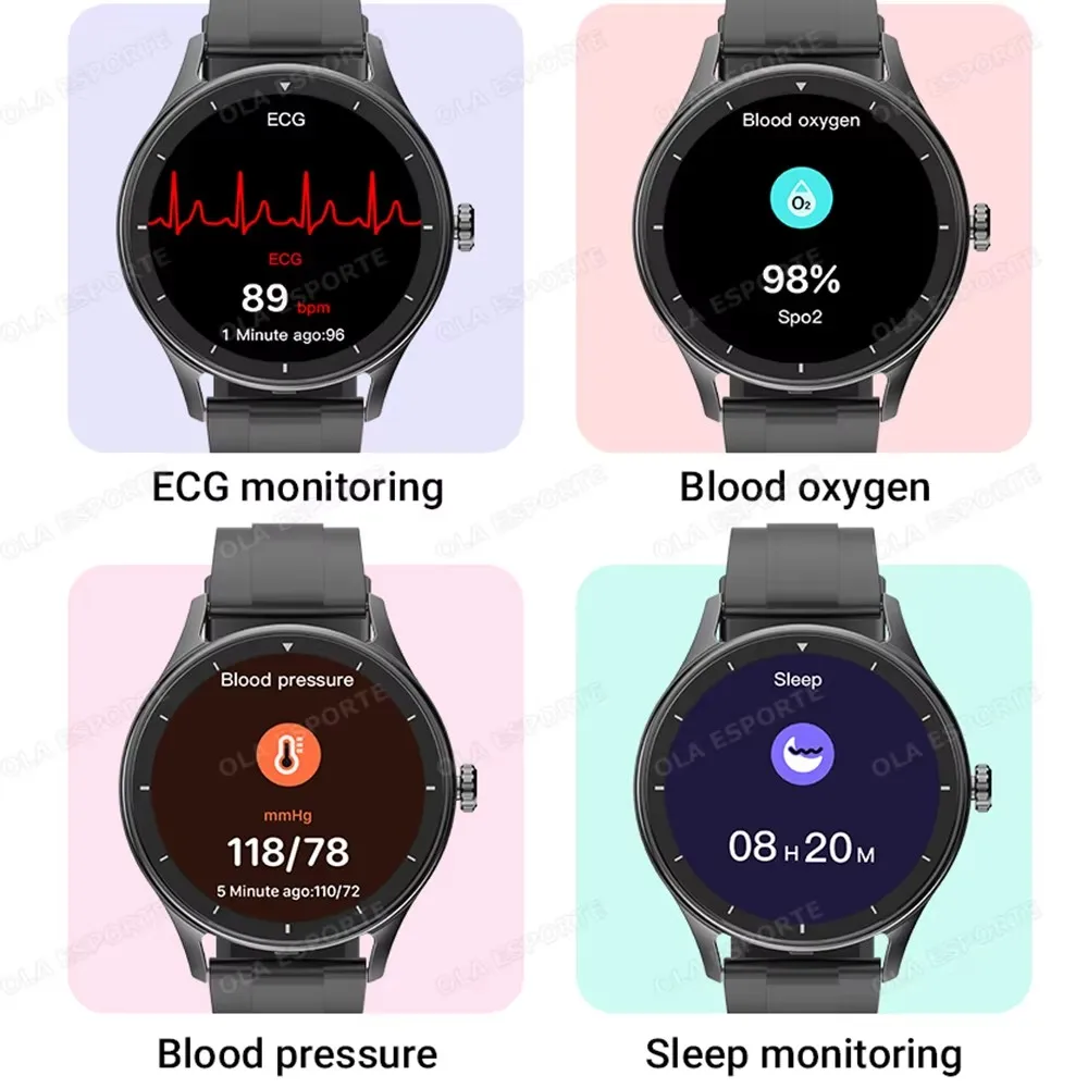Fashion Smart Watch Plus 1.55 HD For Men And Women App Control BT Call Health Tracker Custom Photo Gift Business Watches Ht30