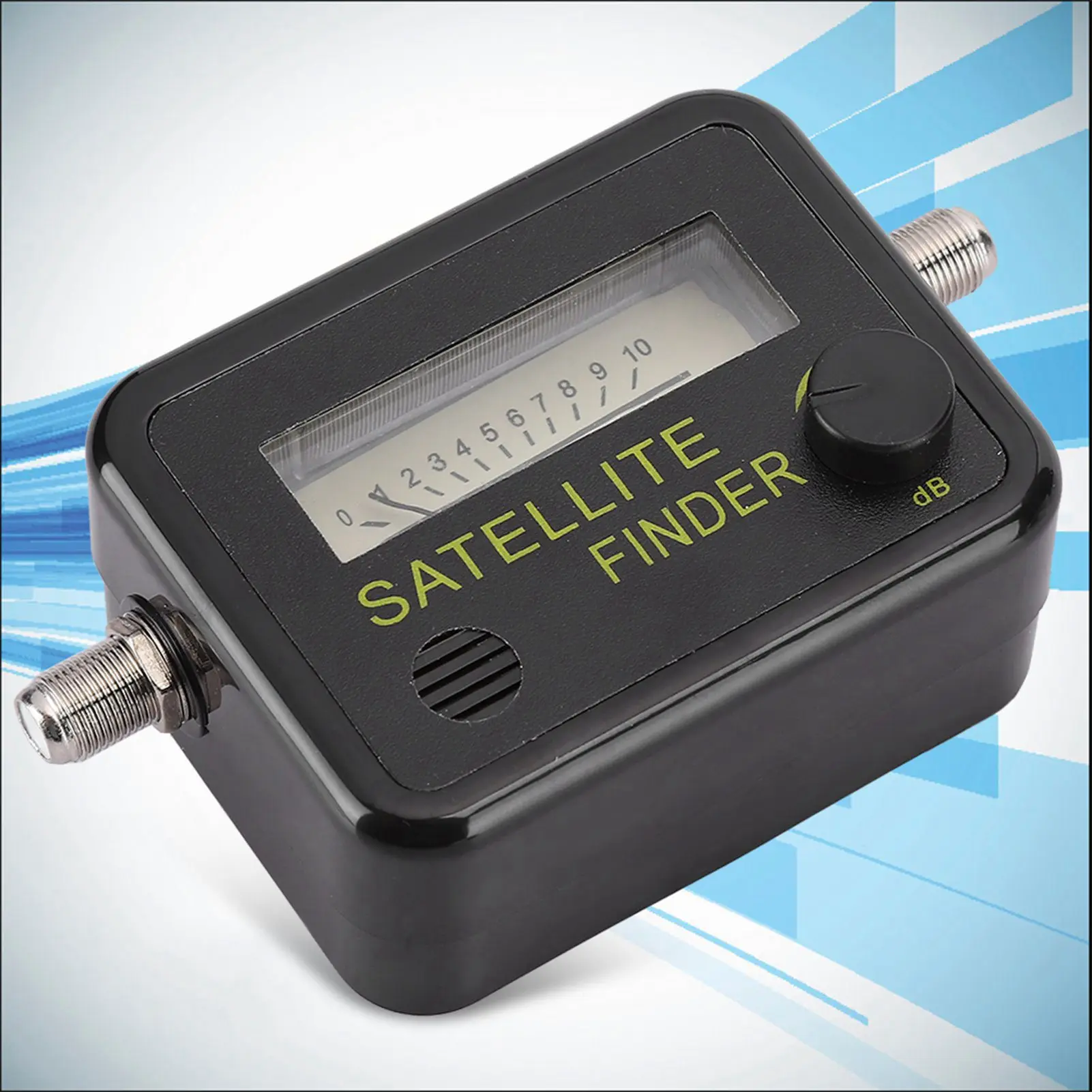 

9501 Sensitive Satellite Finder Signal Strength Meter Black with Digital Screen Digital Satellite Finder Satellite Signal Finder