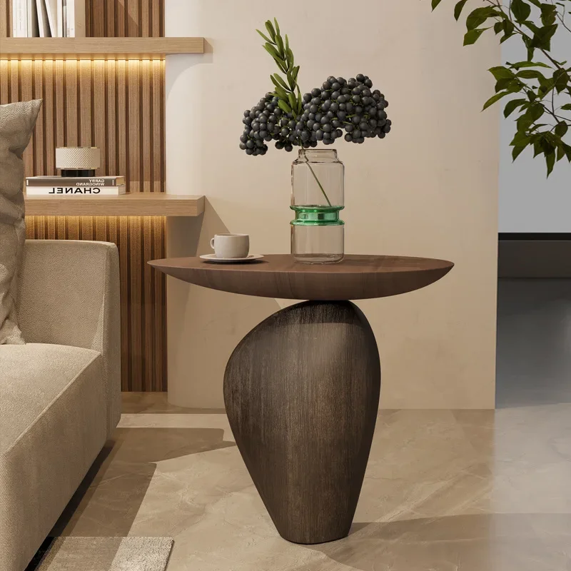 Antique Living Room Furniture Vintage Sofa Coffee Table Advanced Sense Tea Table Nordic Home Decoration Classic Side Table