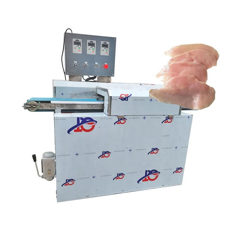 

Hot Selling Chicken Breast Slicer Fresh Boneless Meat Cross-Cutting Machine