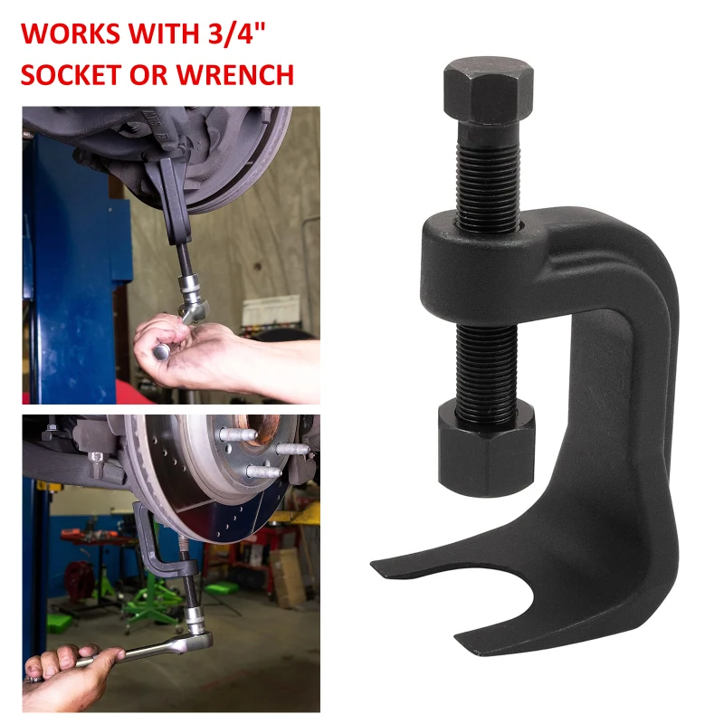 Ball Joint Separator for Cars Trucks and SUVs Ball Joint Removal Tool Adjustable Ball Joint Puller Extends Up to 2 3/8 Inches