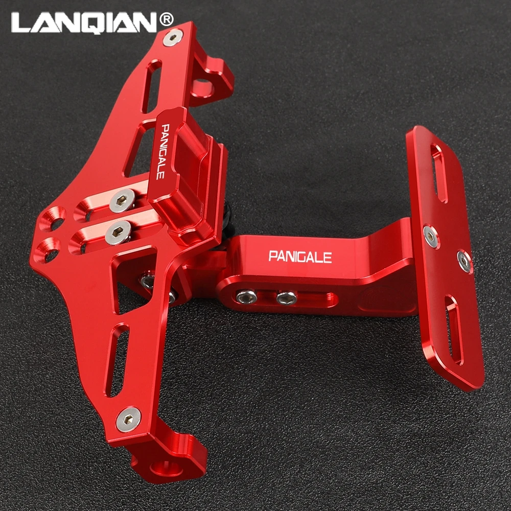 

FOR Ducati DesertX Desert-X Desert X 937 2022 2023 2024 Adjustable Frame Holder Bracket Motorcycle Angle License Number Plate