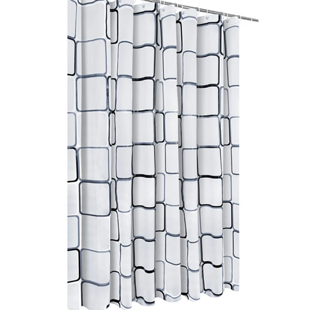 

180X200Cm Bath Shower Curtain Waterproof Fabric Printing Cartoon Design For Bathroom Decor Animal Pattern