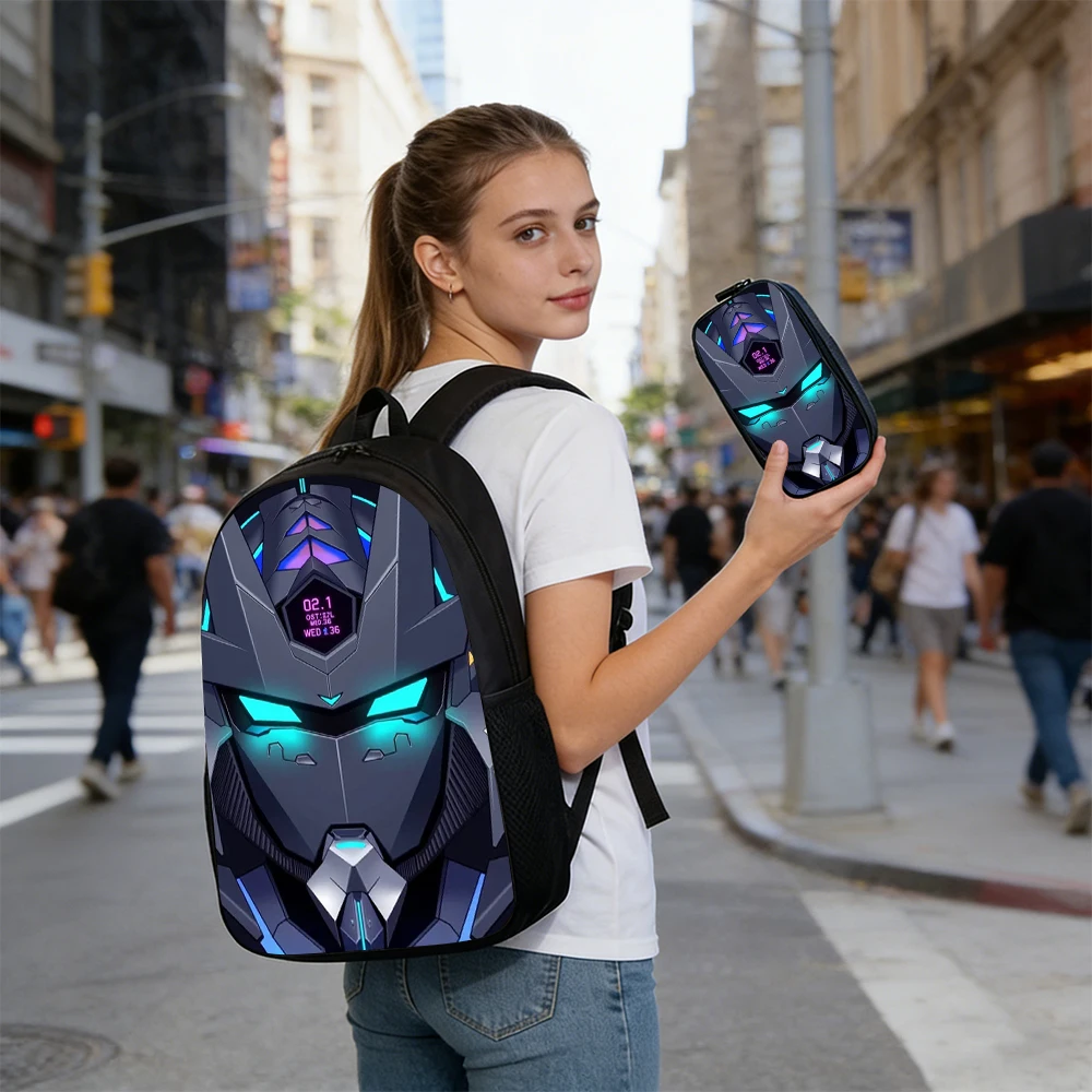 1/2/3/4/5PCS robot pattern Cyberpunk style perfect gift