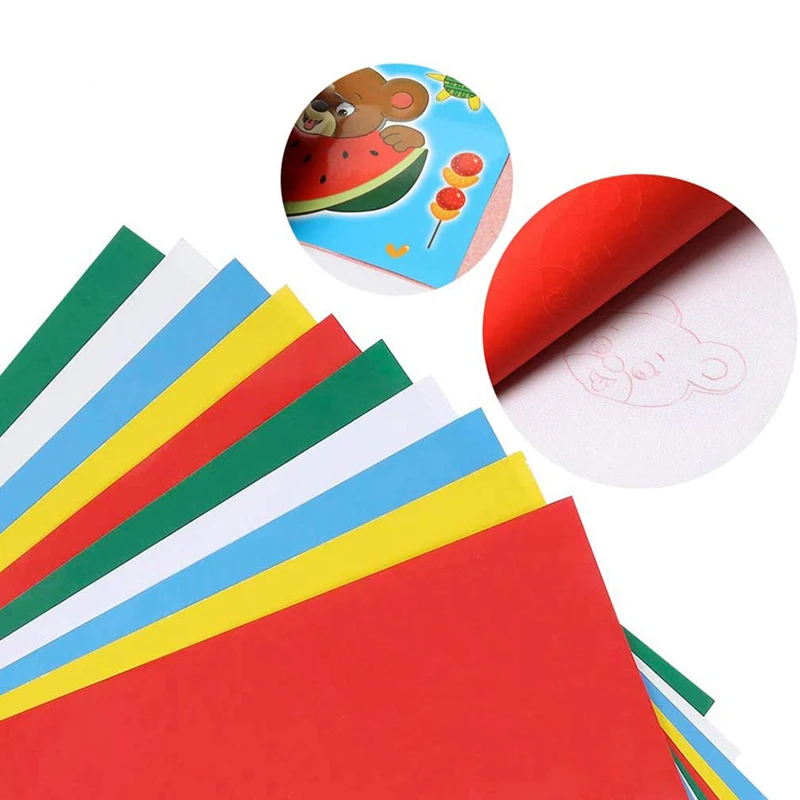 10Pcs fabric carbon paper water-soluble handmade cross stitch tool supplies DIY fabric transfer paper embroidery tool sewing acc