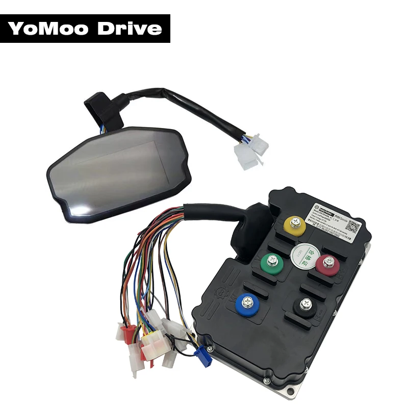 

FarDriver ND96850 8000W 96V DC 450A Peak 850A Hall Sensor BLDC PMSM Controller With DKD Display For Electirc Motorcycle Scooter