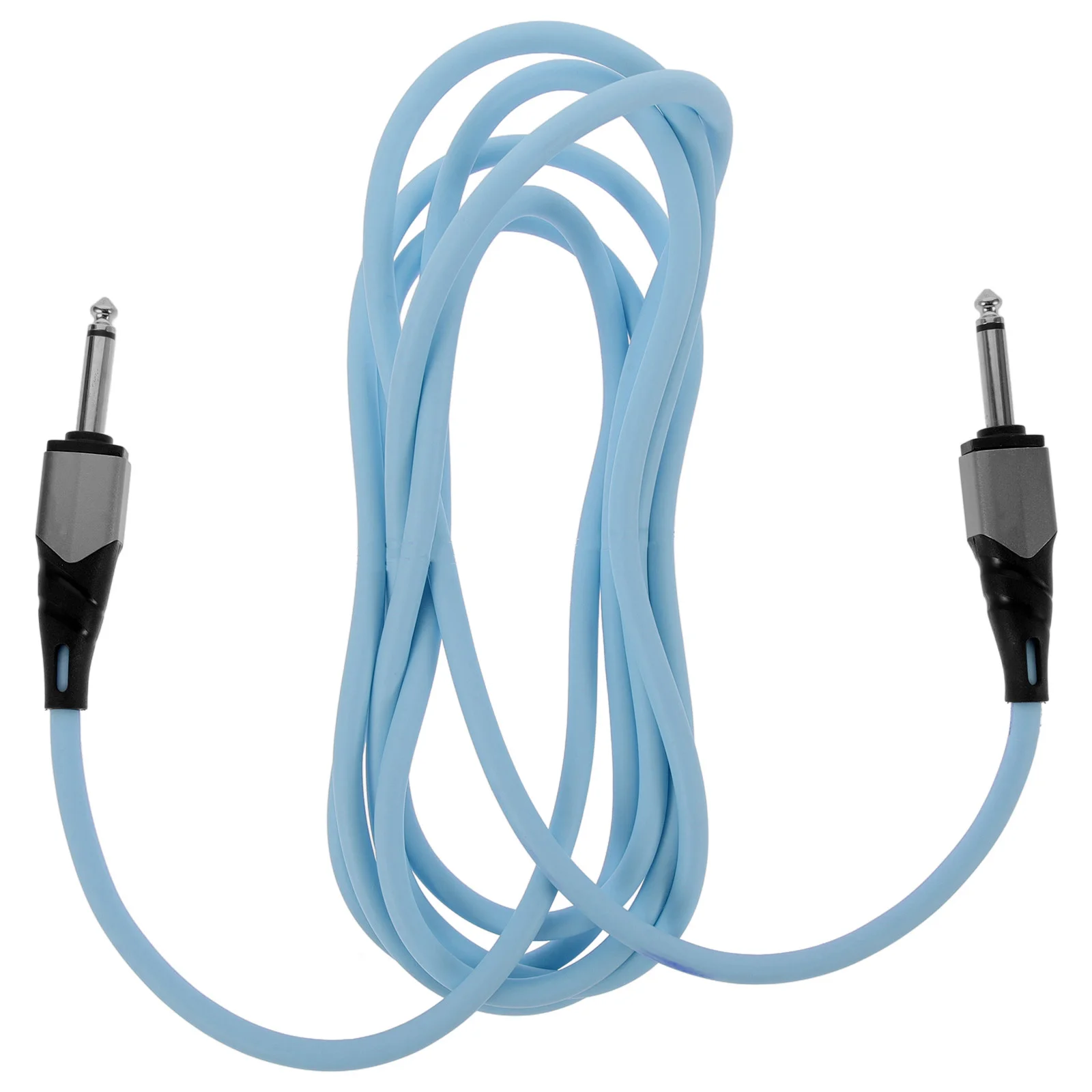Cavo per strumento per chitarra elettrica da 3 metri Cavo patch per basso per riduzione del rumore in PVC Cavo da 6,5 mm per performance dal vivo