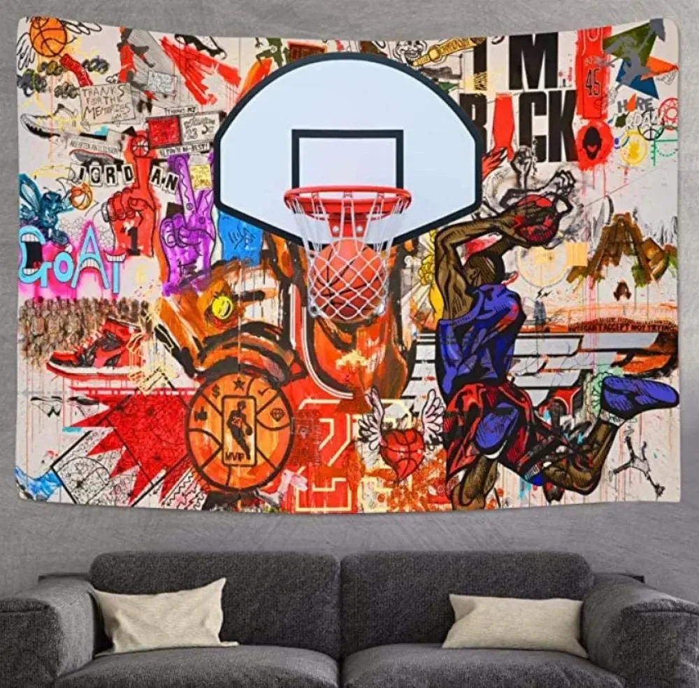 

Street Basketball Hip Hop Hippie Wall Hanging