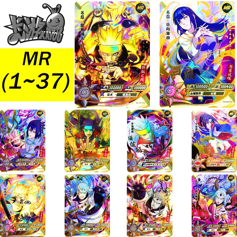 Kayou Naruto Mr 1 ~ 37 Serie Single Card Ootsutsuki Kaguya Senju Hashirama Nohara Rin Zeldzame Collectie Kaart Kerstcadeau Speelgoed