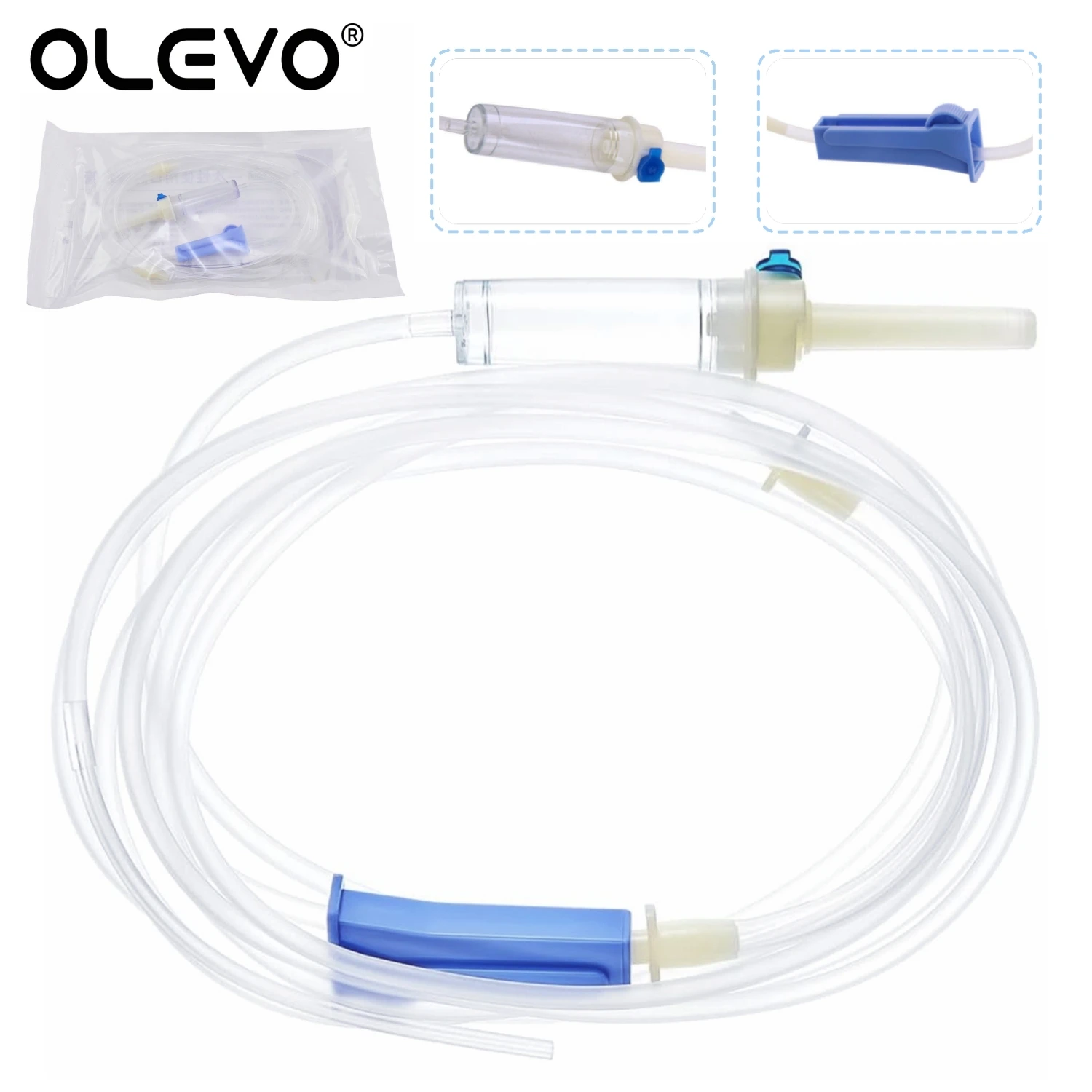 10PCS Disposable Dental Implant Surgical Tube Flushing Hose Oral Irrigation Tubing Dentistry Transparent Water Pipe Match NSK