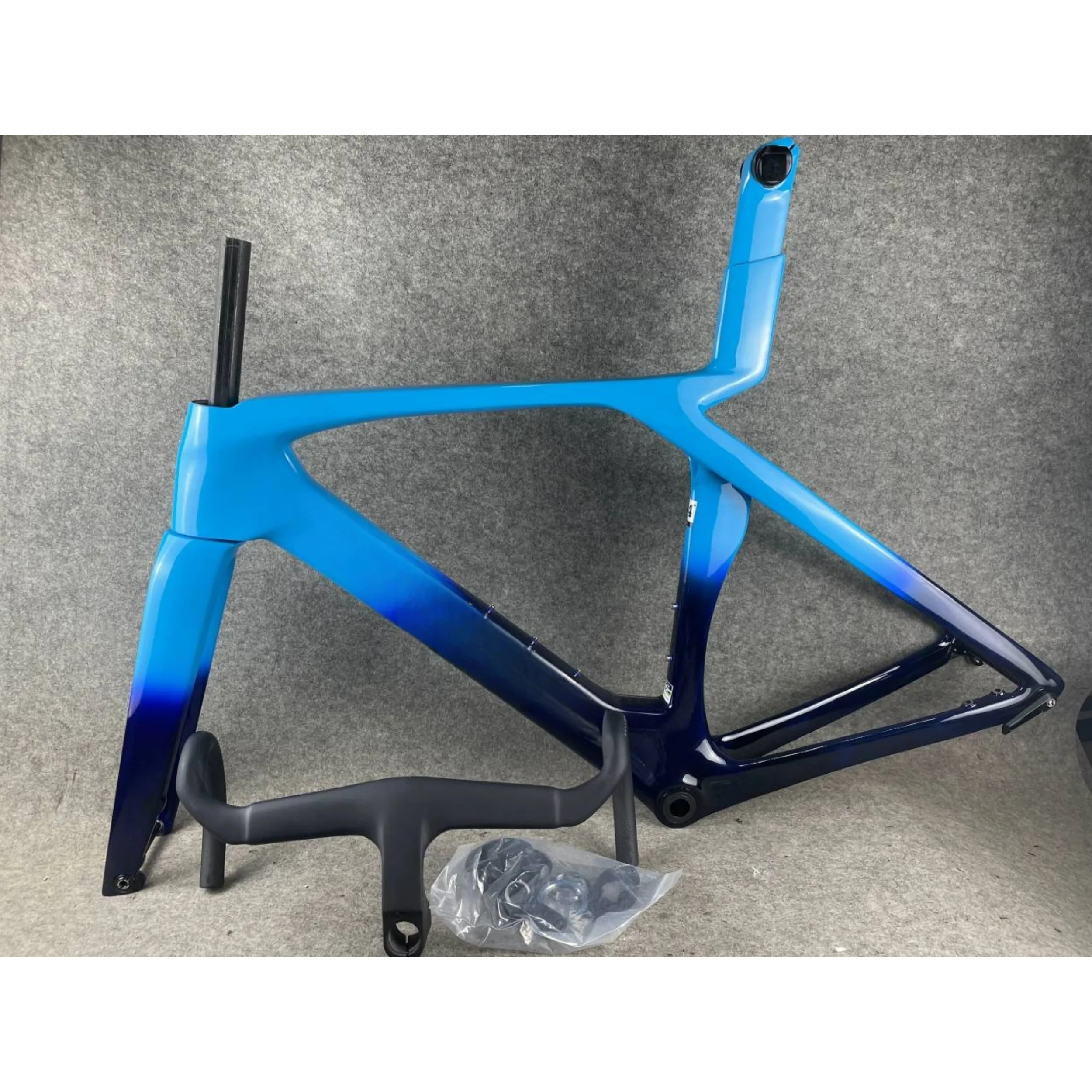 

2024 SLR GEN7 Road Carbon Fiber Frame Speed Bike Frames T1000 T47 Disc Brake Racing Bicycle Frameset+Handlebar Custom Logo 16