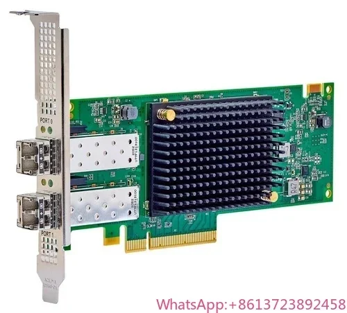 

Emulex 64GB LPE36002-M64 2-Port Optical PC Card Server with PCI SFP WiFi Interface Wired Stock External 64GB Network Adapter