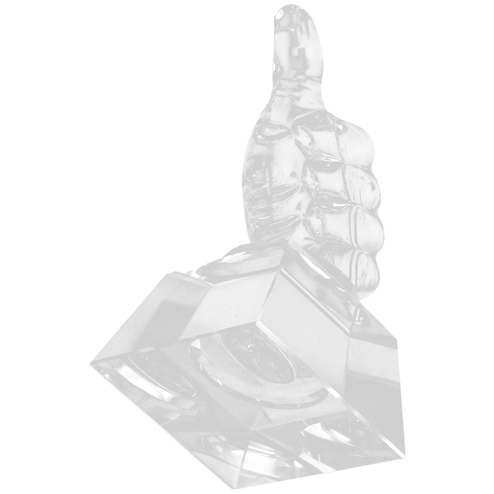 

Plastic Trophy Cup for Champion Children's Thumb Shaped Award Football Trophies Kindergarten Decor Sports Game Prize