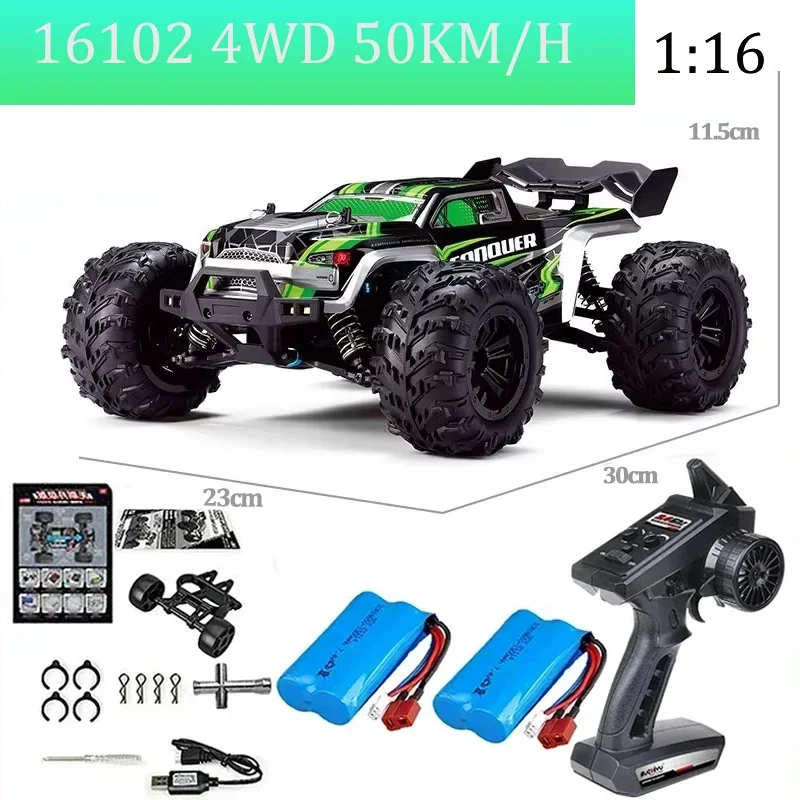 

Радиоуправляемая машинка SCY 16101 16102 с бесщеточным двигателем (50 км/ч) или высокоскоростная радиоуправляемая машинка 4WD с бесщеточным двигателем (70 км/ч) — идеальный подарок