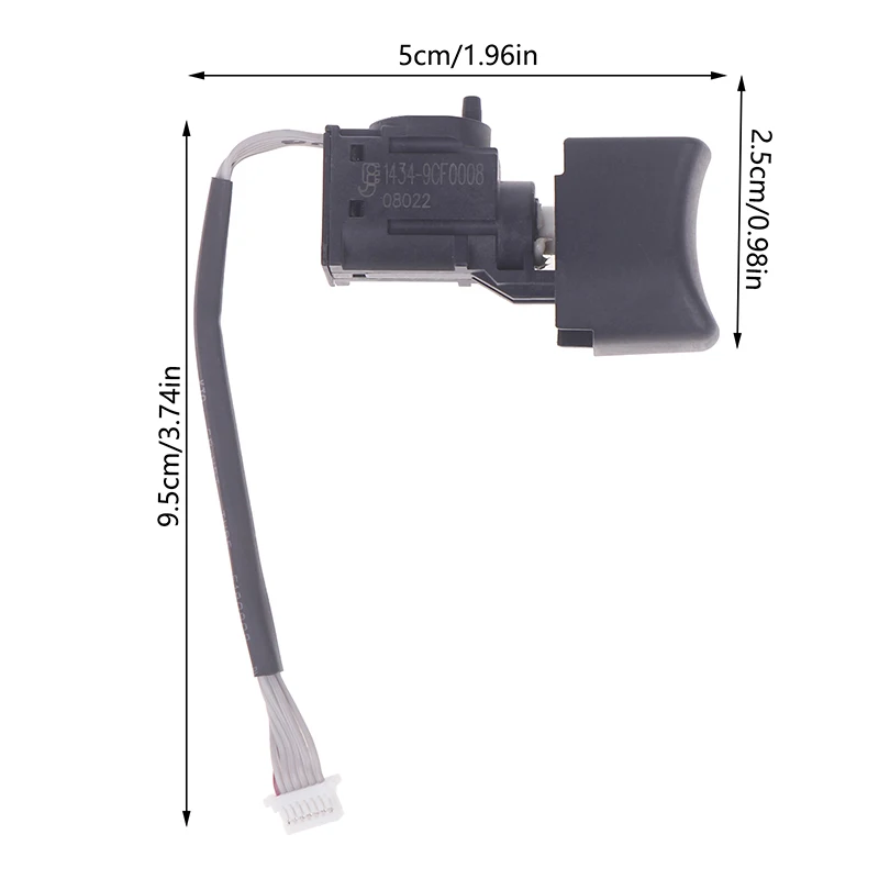 고품질 12V 브러시리스 스위치 1434-90F008 힐티 SiD2-A12 SFD2-A12 SF2H-A12 SFE2-A12용 - 최고의 전동 공구 액세서리