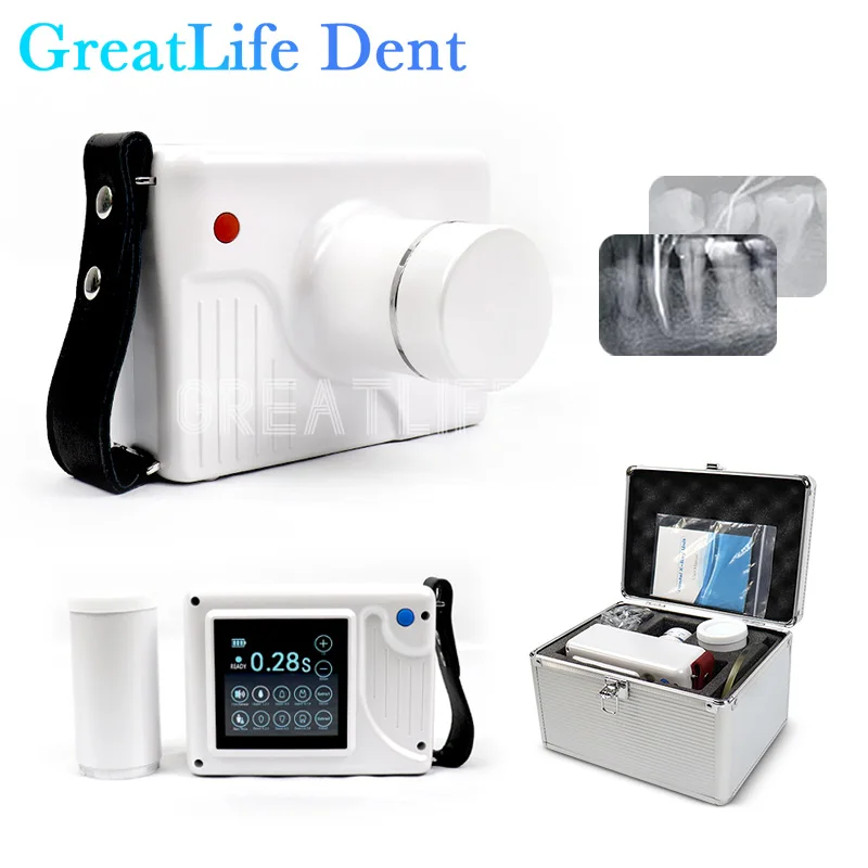 Greatlife Dent Portable Dental X Ray Camera Original HyperLight X-ray Machine Wireless RVG Image Sensor Radiovisiograph System