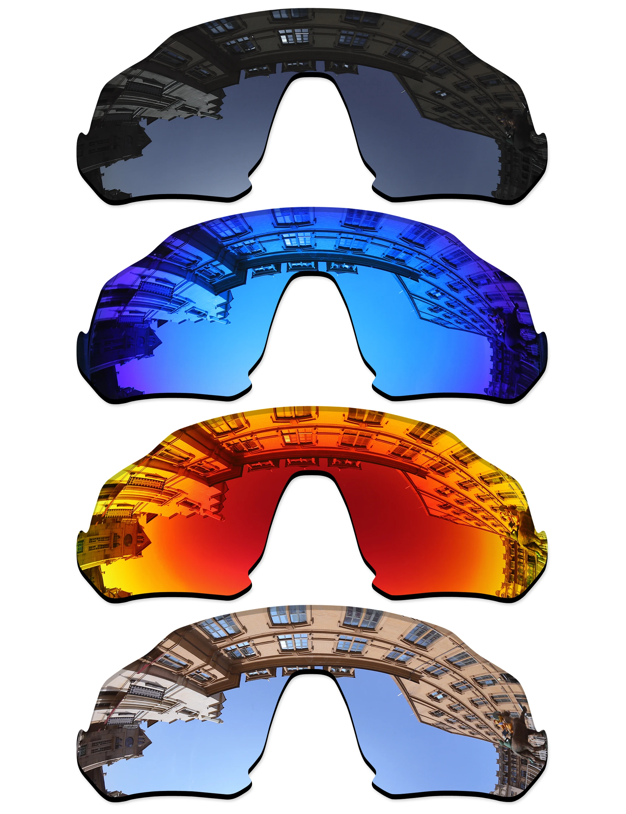 

Vonxyz Multiple Choices Polarized Replacement Lenses for-Oakley Flight Jacket OO9401 Sunglasses