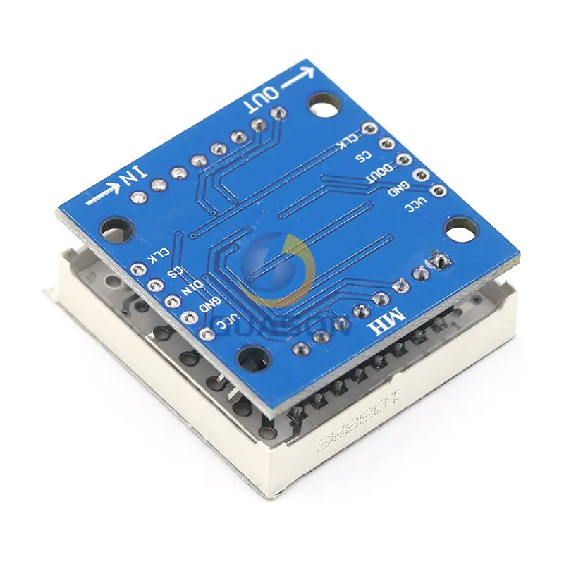 MAX7219 dot matrix module microcontroller module display module finished goods , Can be together for arduino programming