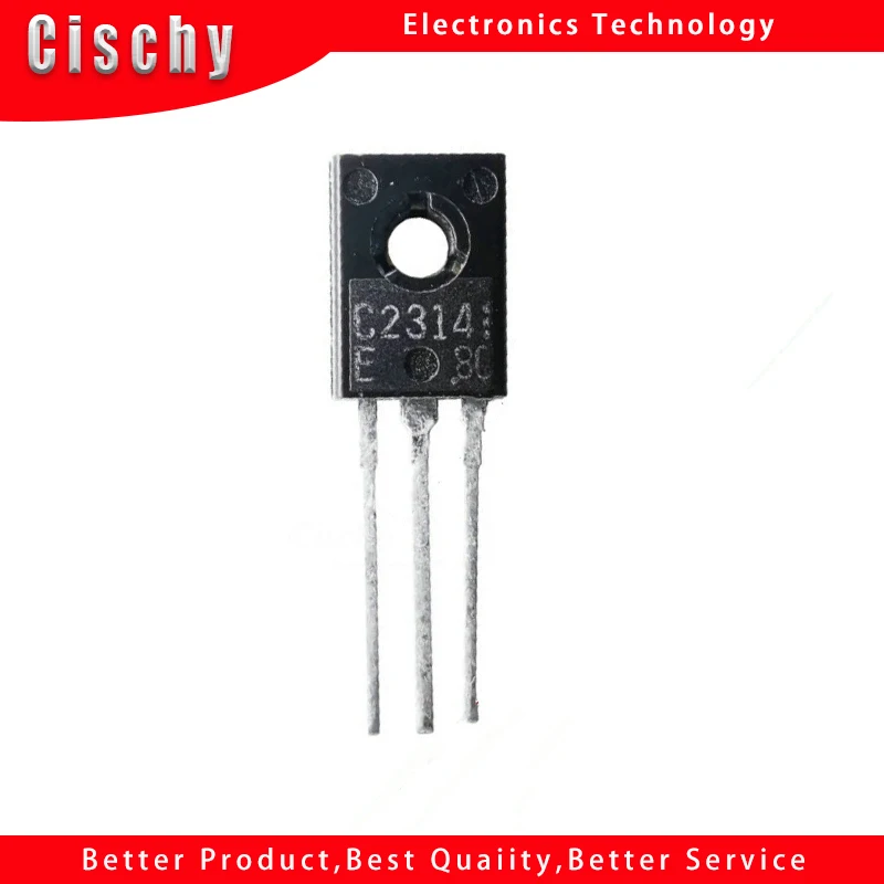 Transistor 2SC2314 TO126 C2314 TO-126, 10 pièces