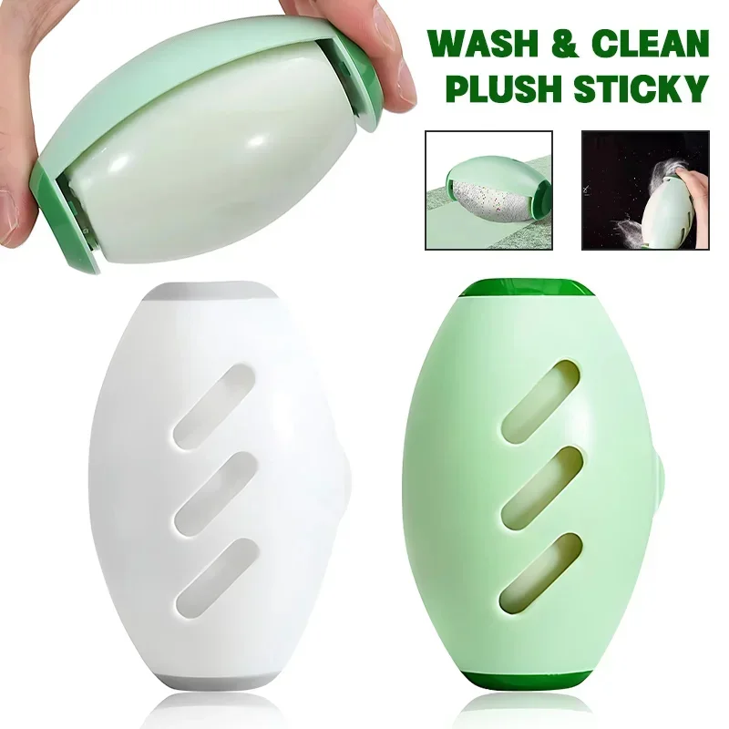 

Washable Lint Remover Reusable Removes Lint From Clothe Cat Hair Clean Sticky Roller Ball Portable Lint Roller Clothes Dust Tool