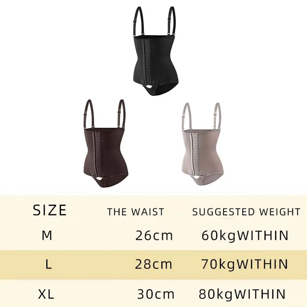 Bodysuit Wanita Seamless Shapewear Multi-rows Hook Open Crotch Pelangsing Sheath Flat Hip Lift High Compression Waist Trainer Lady