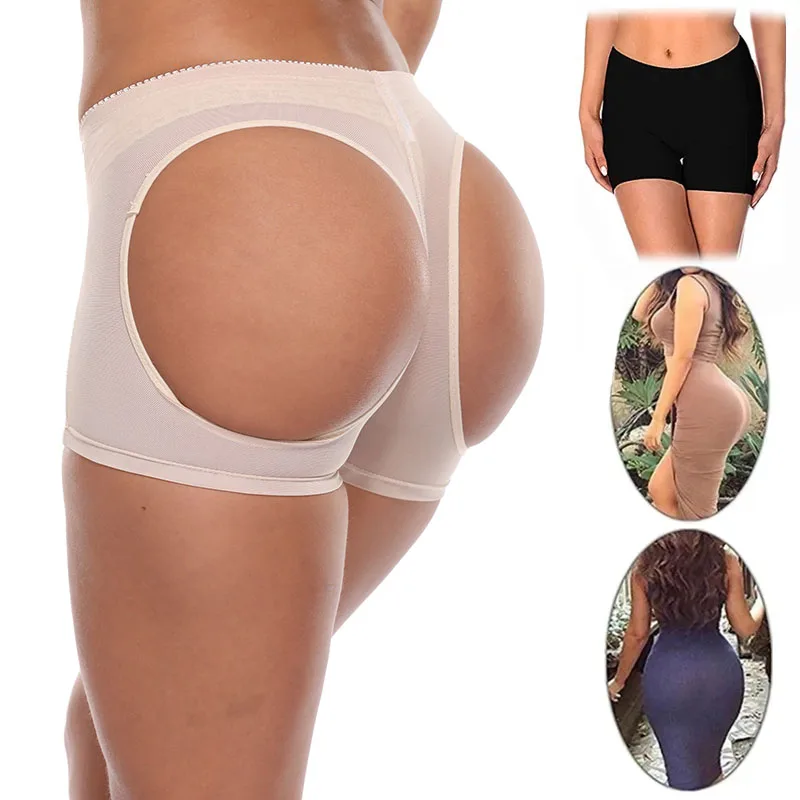 Women Butt Lifter Panties Enhancer Tummy Control Body Shaper Underwear Briefs Sexy Ass Push Up Panty Open Hip Booty