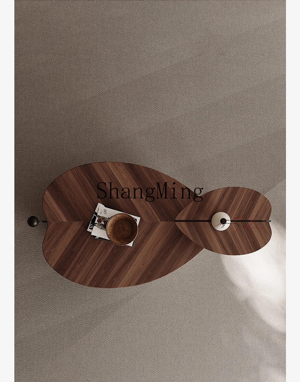 CL Irregular Combination Coffee Table Living Room New Model Light Luxury High-End Feel