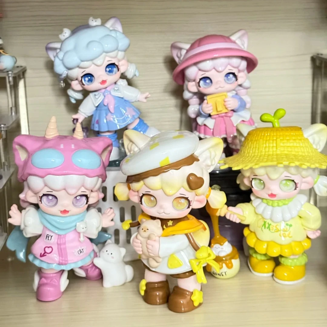 

Mioco Companion Diary Series Blind Box Enamel Doll Figure Fashion Trendy Play Mystery Box Kawaii Ornament Girl Surprise Gift