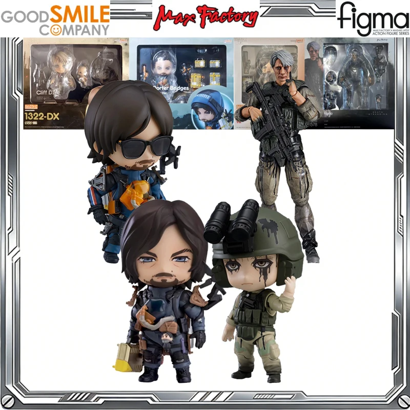 

Good Smile Original Max Factory Nendoroid DEATH STRANDING 2 figma Anime Sam Cliff DX Action Figure Toys Collectible Model Gifts
