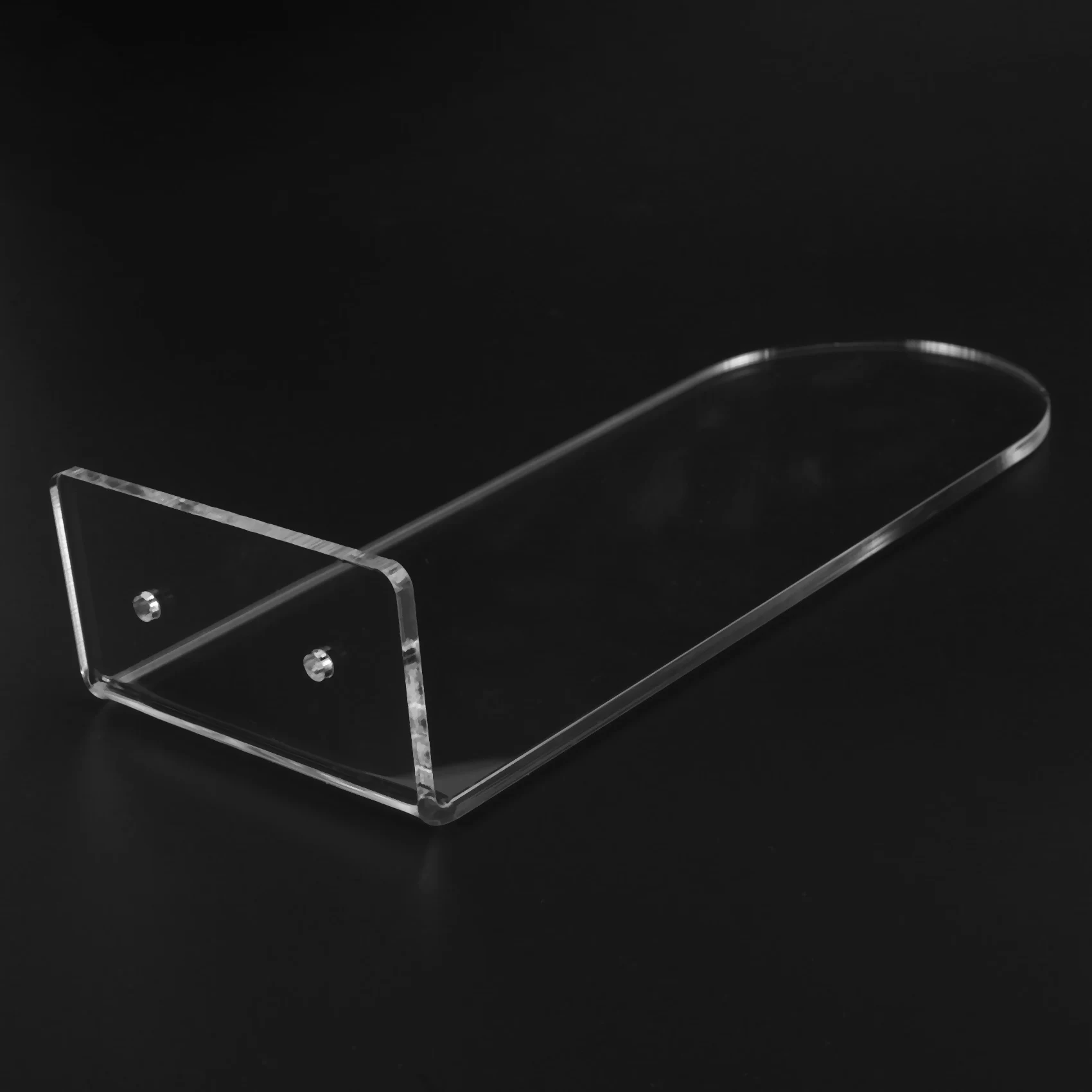 ABXF-12 Pack Floating Shoe Shelves,Transparent Acrylic Wall Mounted Shoe Display Shelves,For Display Collectible Shoe&Sneaker
