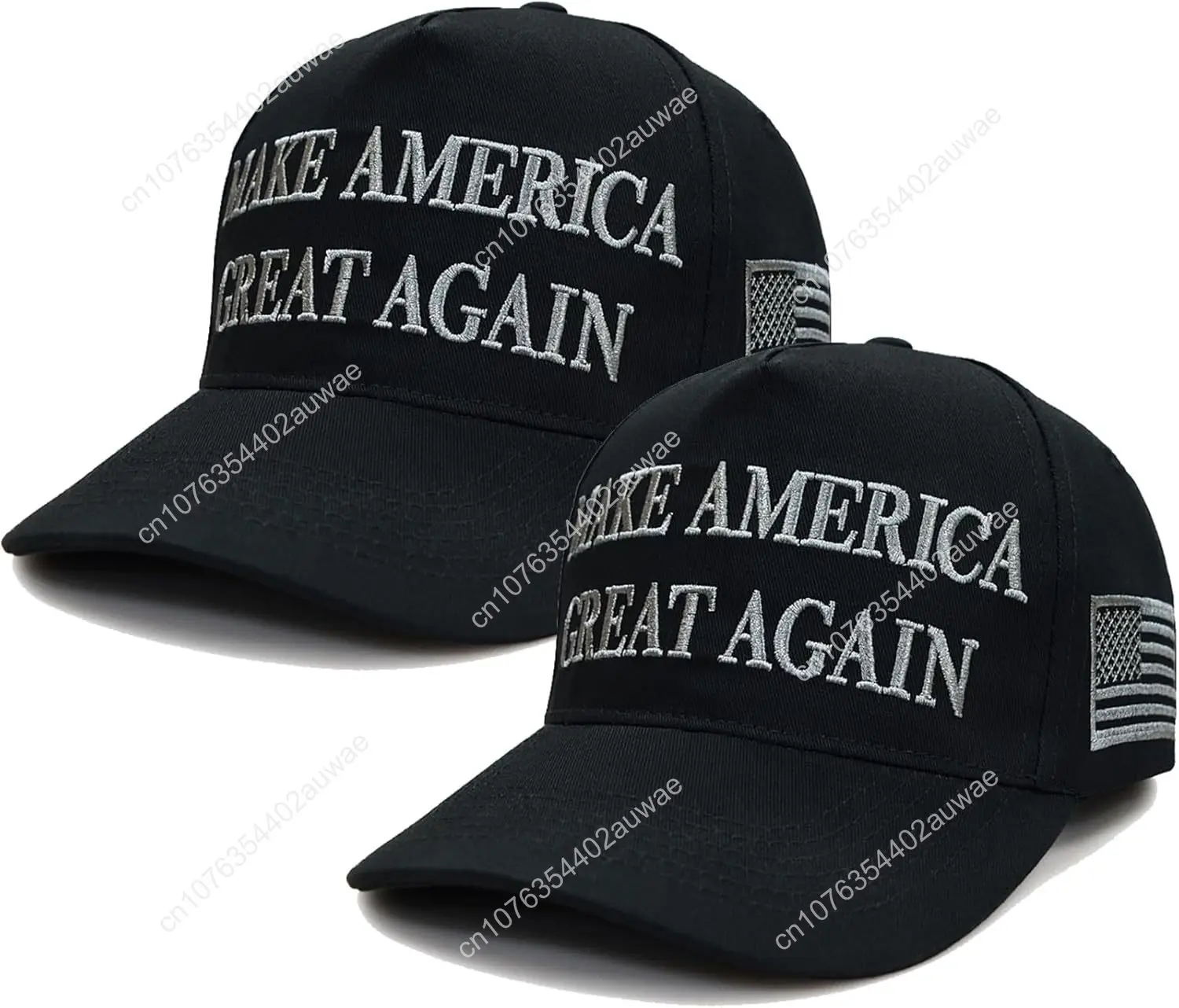 Gorra de béisbol de malla ajustable con bordado de bandera de EE. UU., sombrero de Trump Musk Make America Great Again, 2024